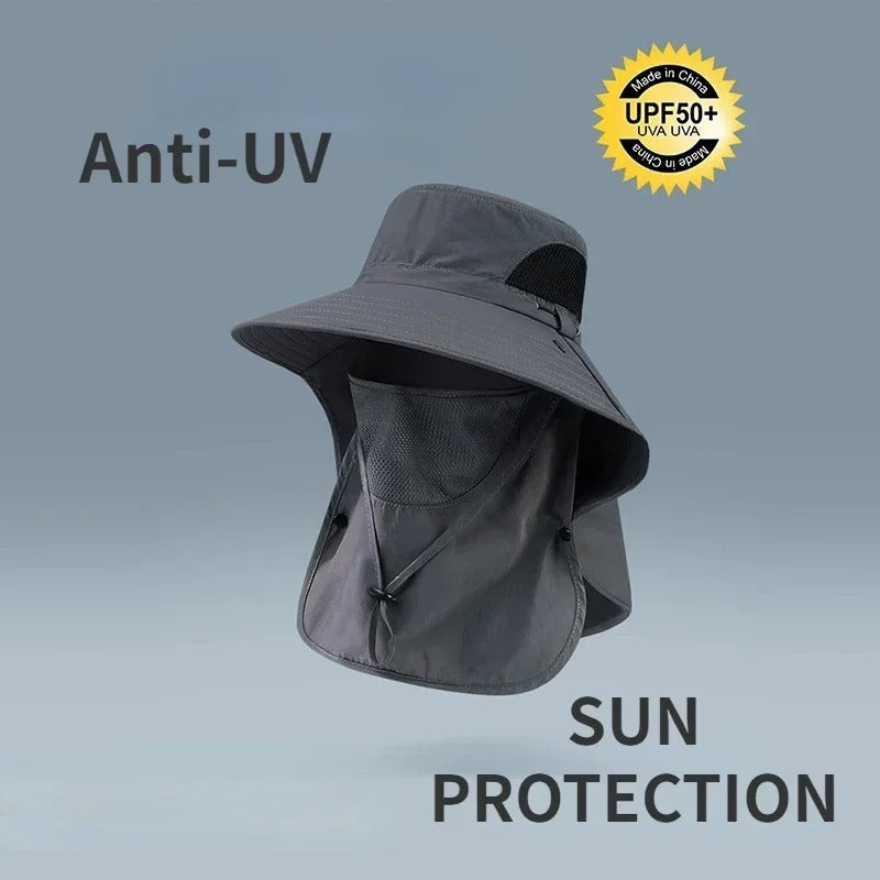 AVP PASSION: UV Protection Outdoor Fishing & Hiking Sun Hat