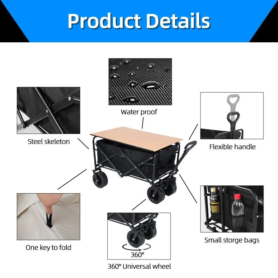 AVP PASSION : Chariot utilitaire pliable robuste