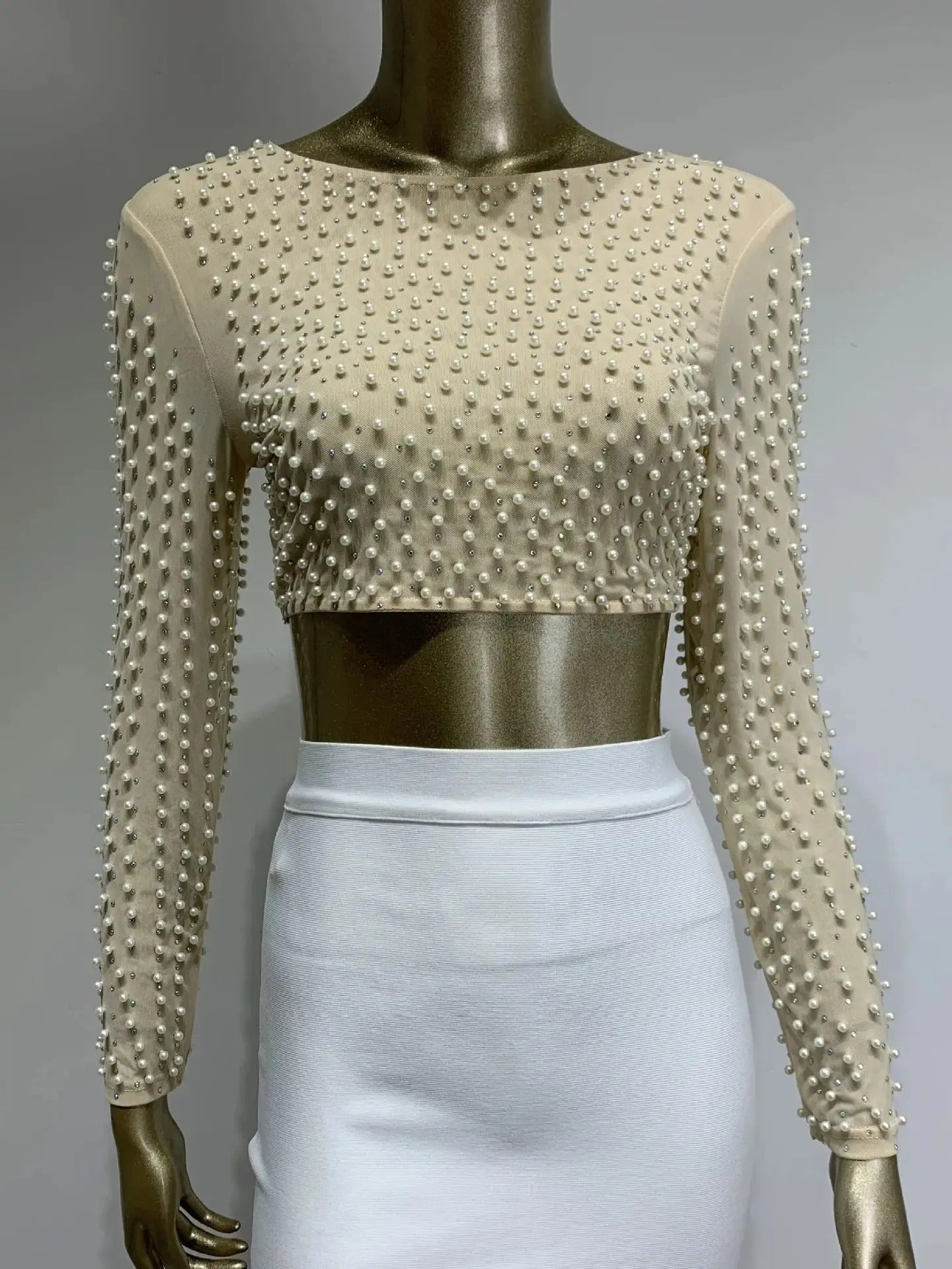 AVP PASSION: Mesh Crystal Studded Bandage Set