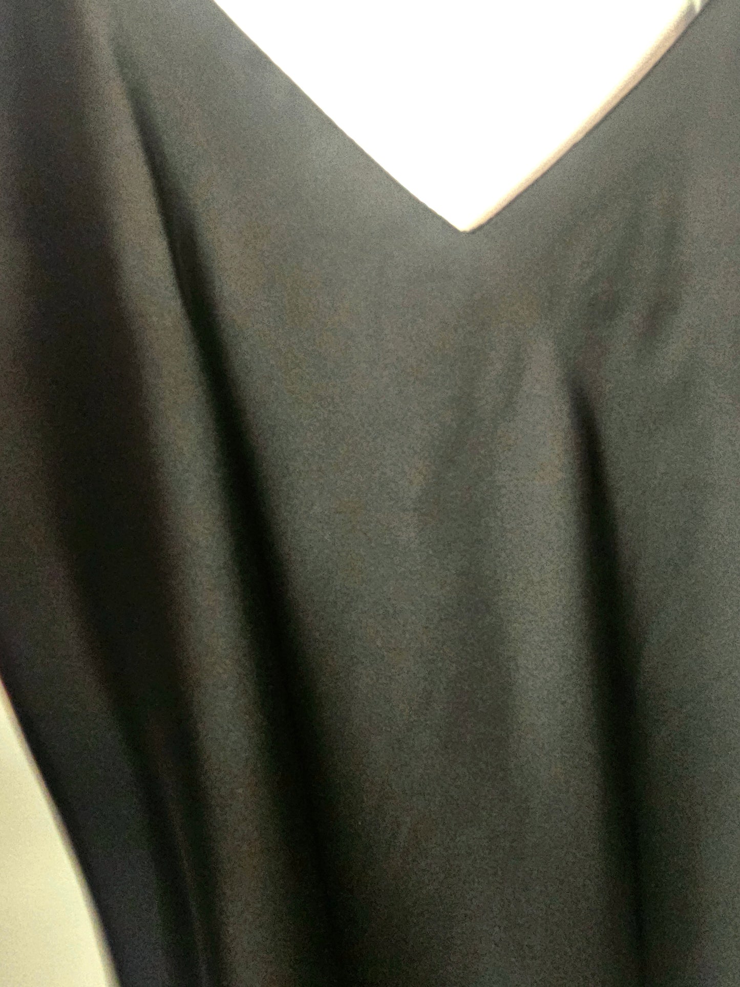 AVP PASSION Top satiné femme été marron col V sans manches