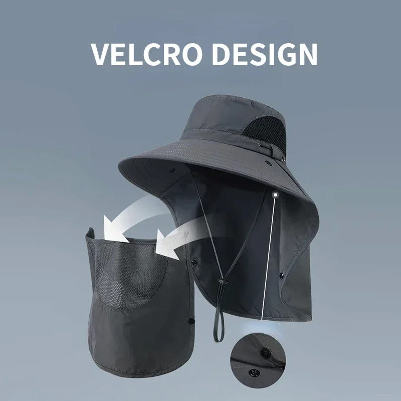 AVP PASSION: UV Protection Outdoor Fishing & Hiking Sun Hat