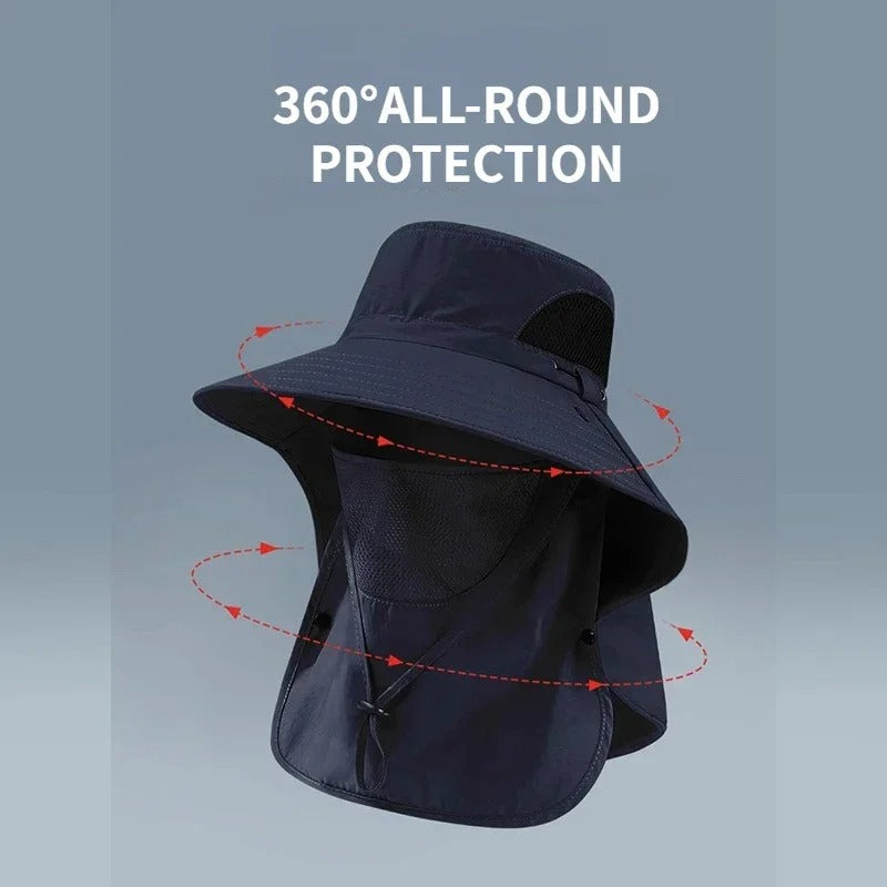 AVP PASSION: UV Protection Outdoor Fishing & Hiking Sun Hat