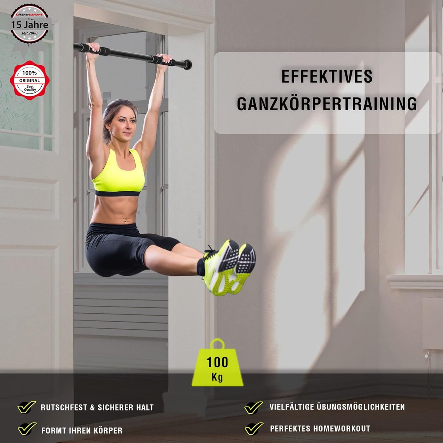 AVP PASSION Barre de Traction Réglable pour Porte