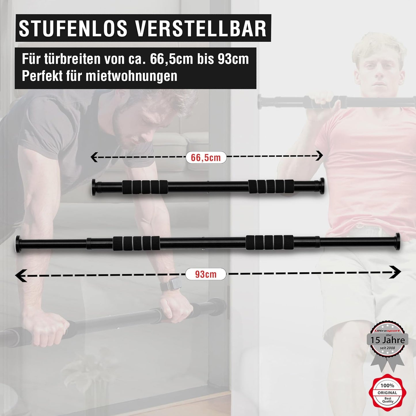 AVP PASSION Barre de Traction Réglable pour Porte