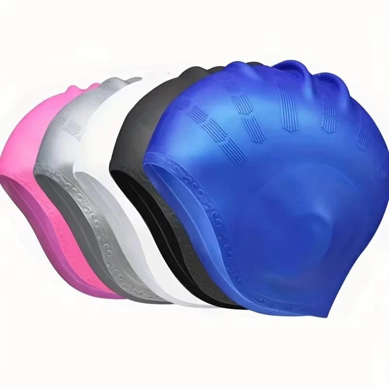 AVP PASSION: Silicone Swim Cap – Waterproof & Ear-Protective