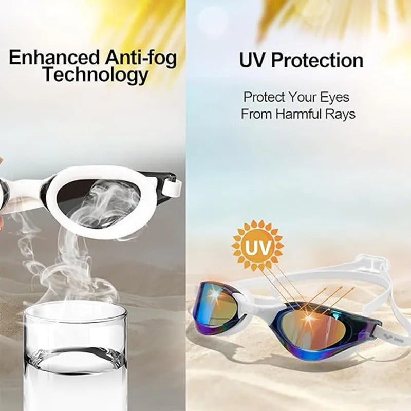 AVP PASSION: Anti-Fog HD Swimming Goggles