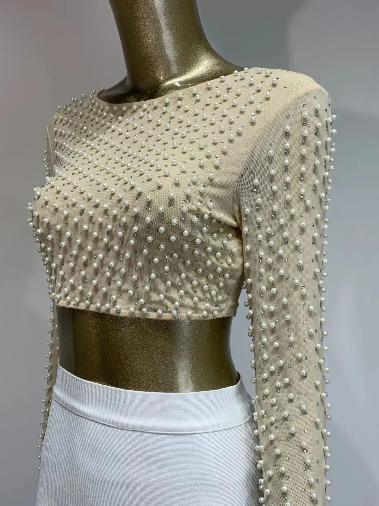 AVP PASSION: Mesh Crystal Studded Bandage Set