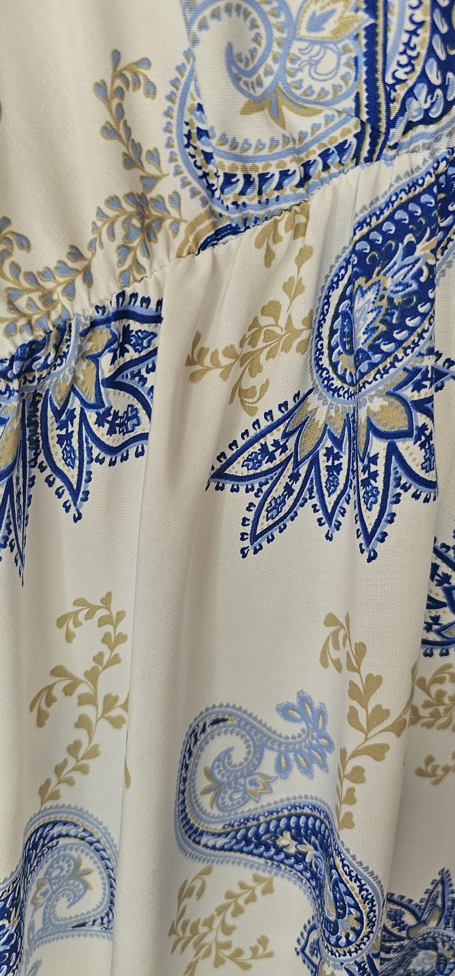 AVP PASSION Robe bohème femme grande taille florale mi-longue à volants