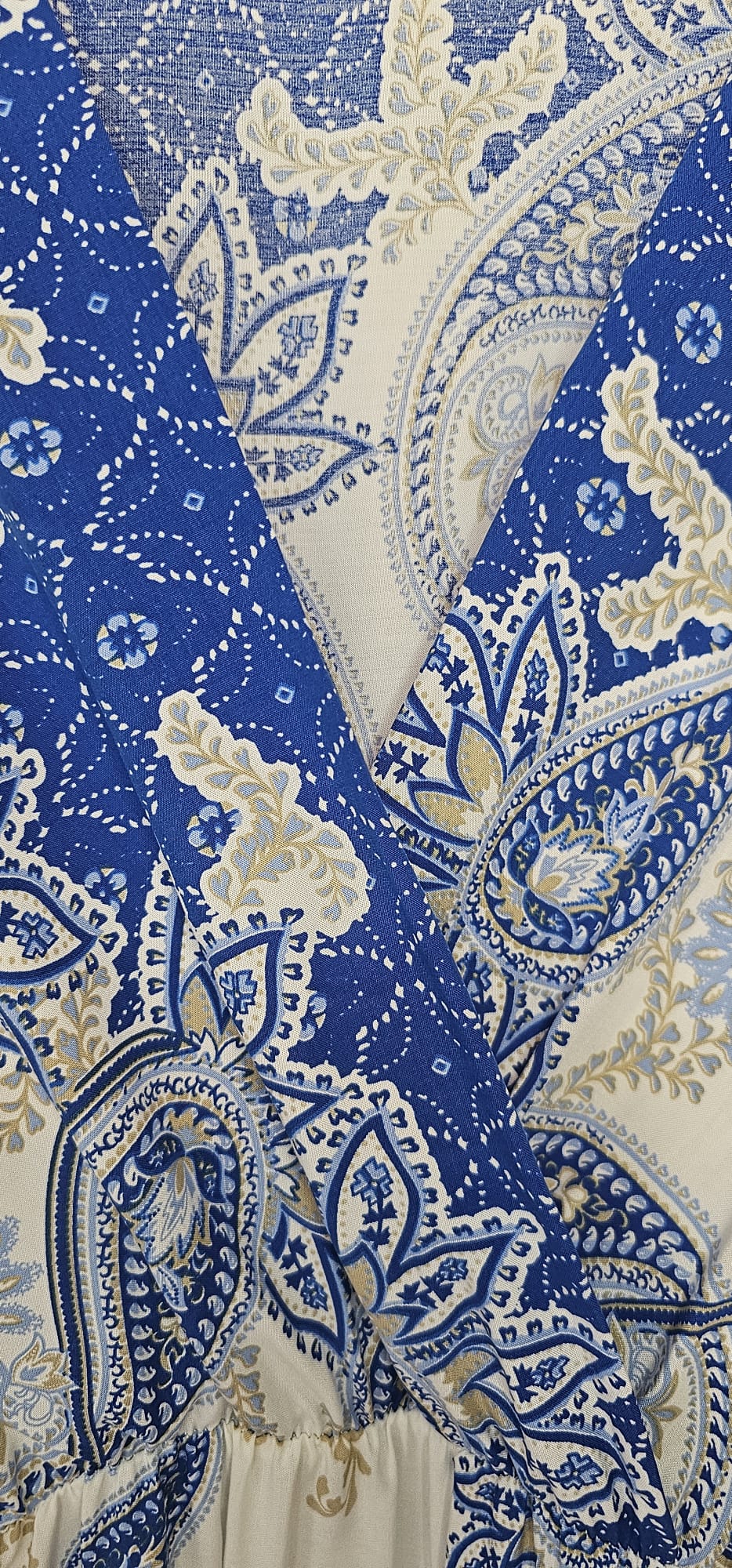 AVP PASSION Robe bohème femme grande taille florale mi-longue à volants