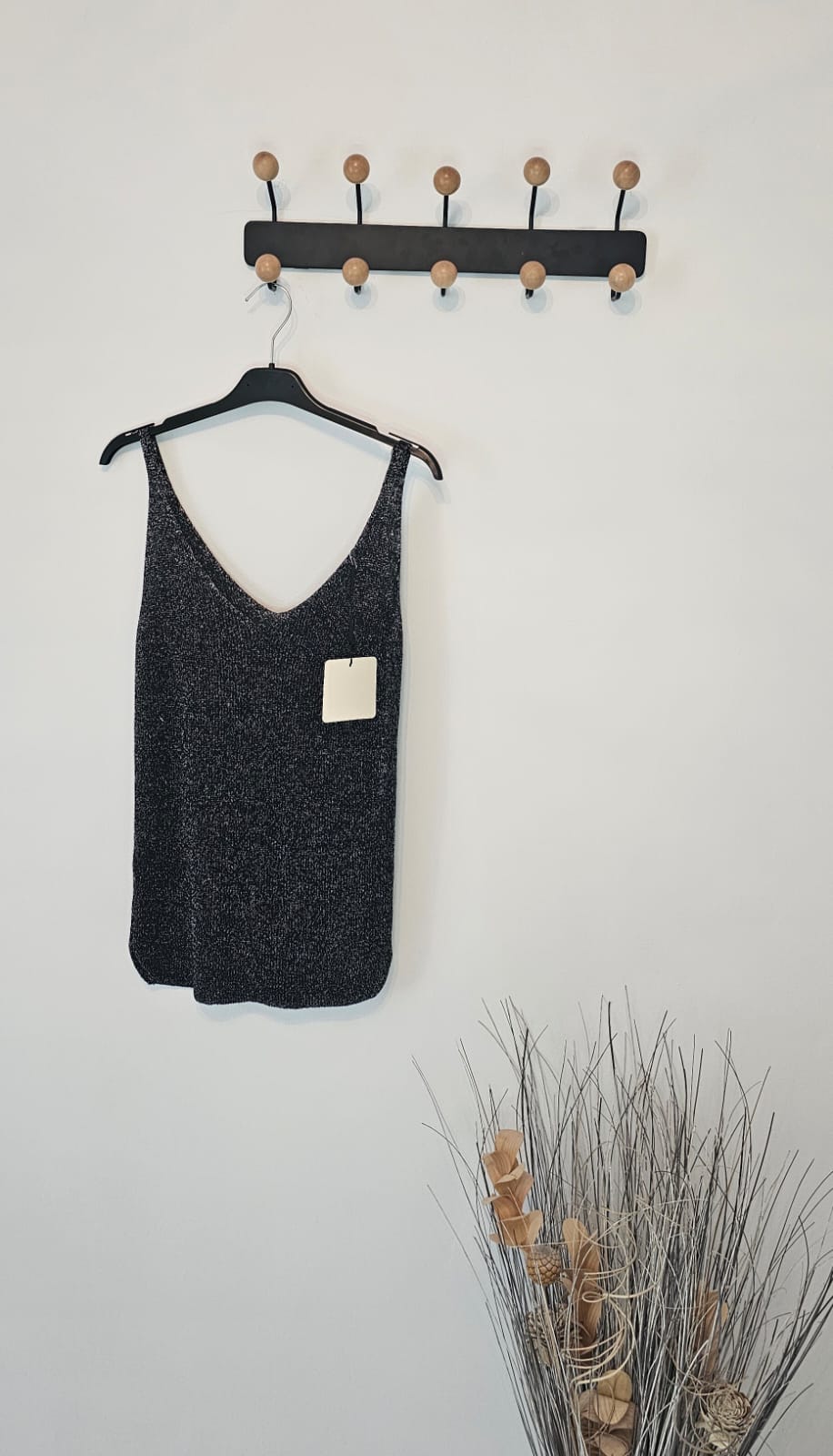 AVP PASSION Top brillant femme maille lurex fabriqué en Italie viscose polyester