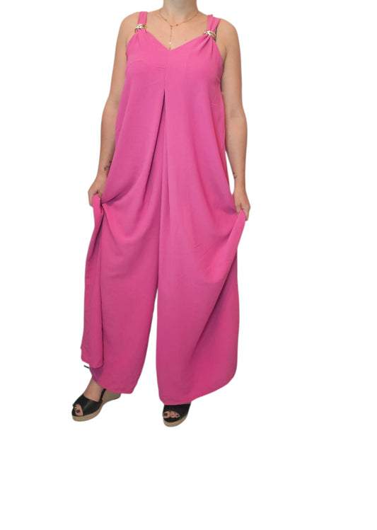 AVP PASSION – Combinaison à Bretelles Dorées