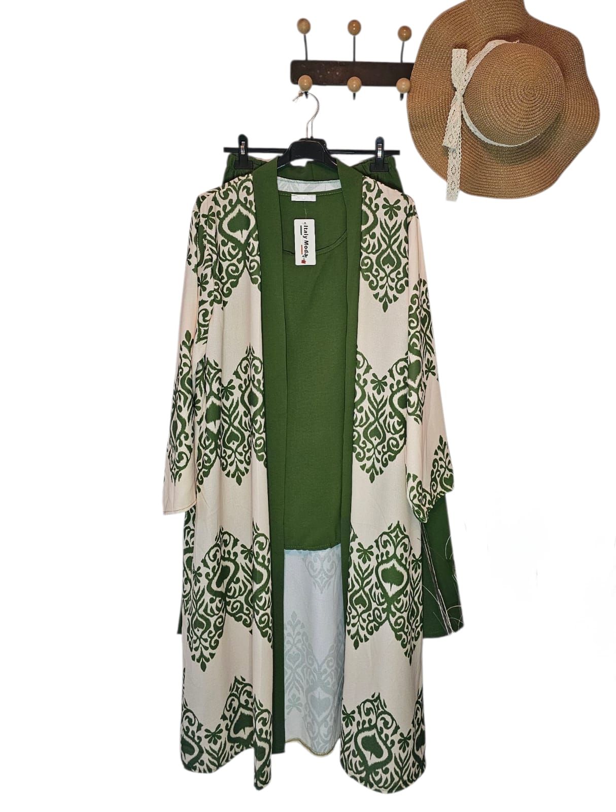 AVP PASSION – Ensemble 3 Pièces Kimono Imprimé