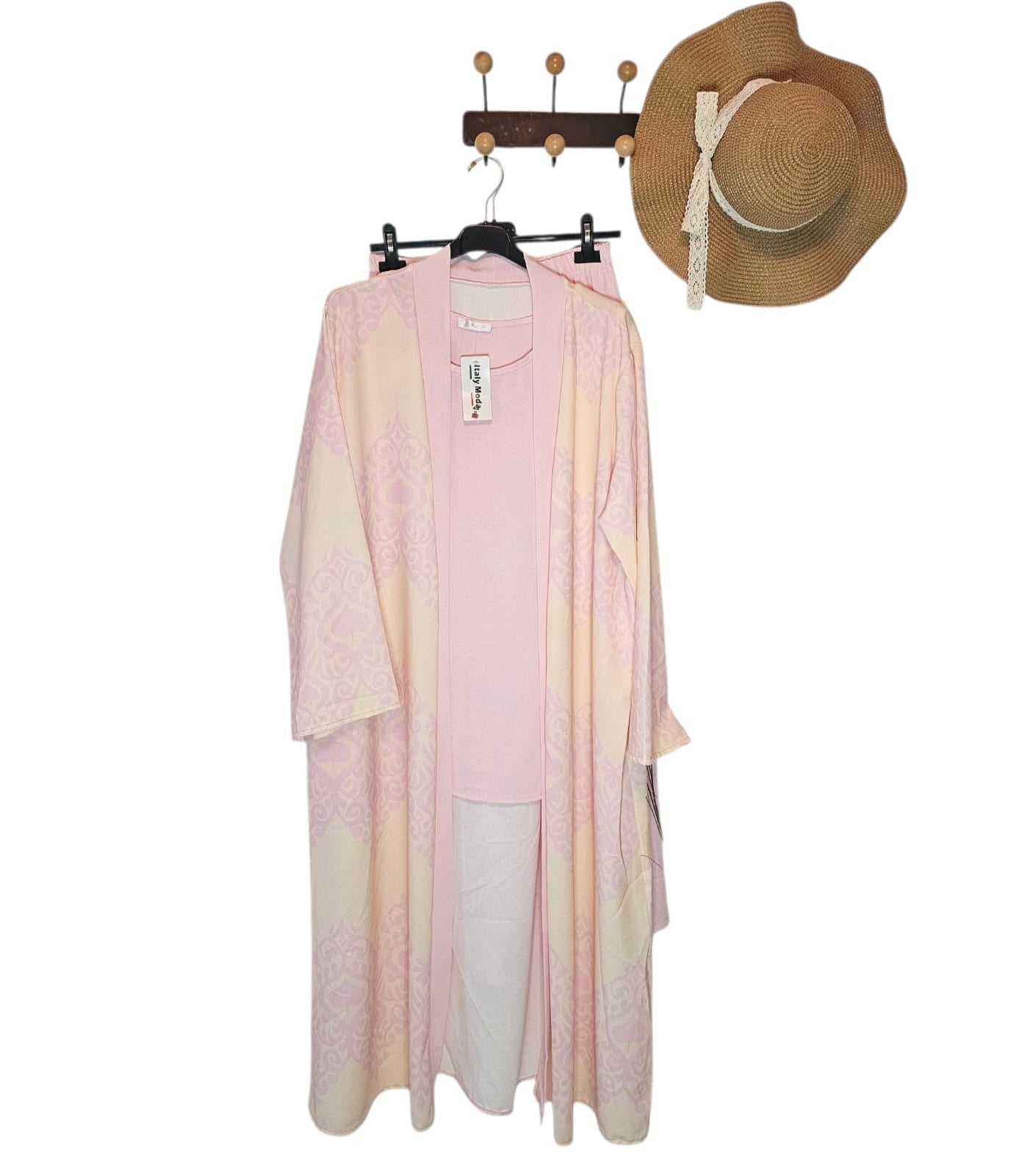 AVP PASSION – Ensemble 3 Pièces Kimono Imprimé