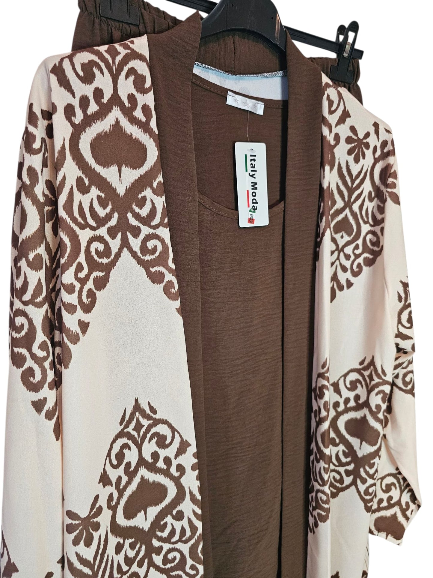 AVP PASSION – Ensemble 3 Pièces Kimono Imprimé