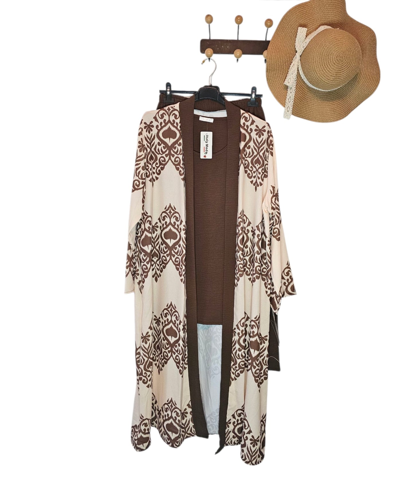 AVP PASSION – Ensemble 3 Pièces Kimono Imprimé