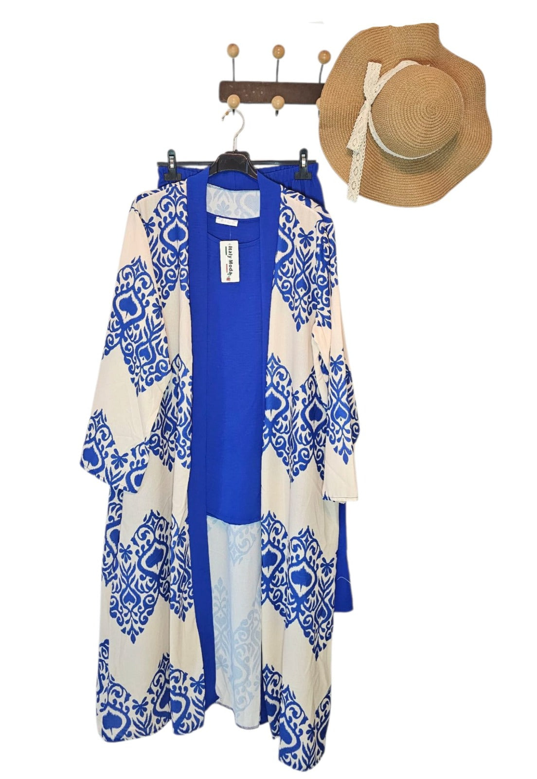 AVP PASSION – Ensemble 3 Pièces Kimono Imprimé
