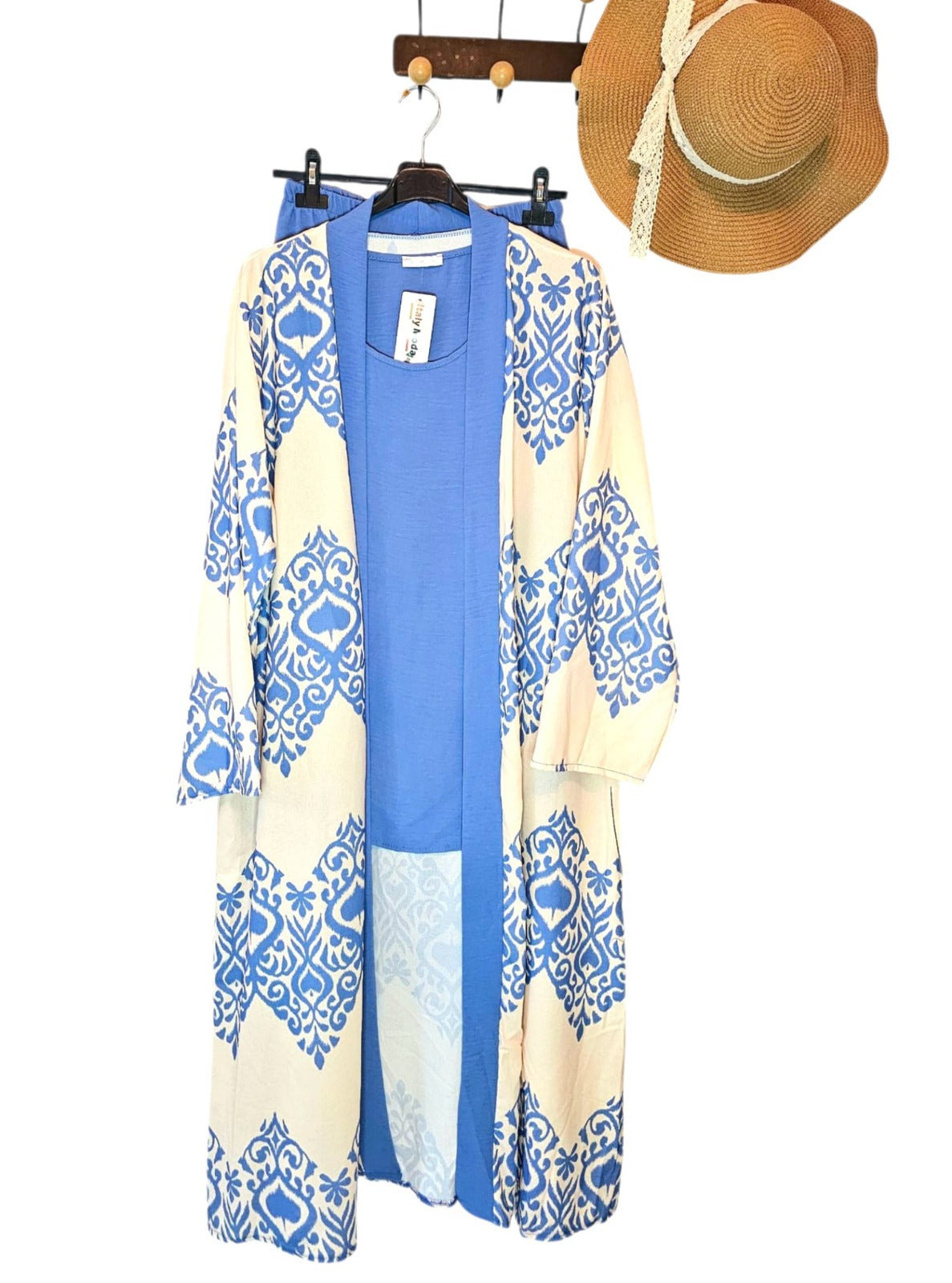 AVP PASSION – Ensemble 3 Pièces Kimono Imprimé