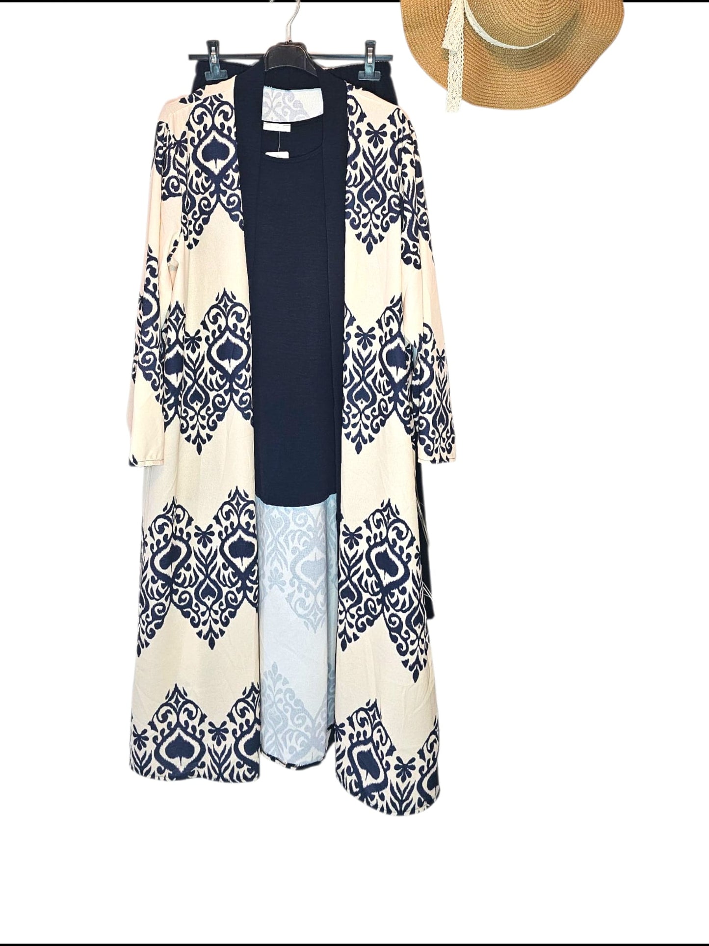AVP PASSION – Ensemble 3 Pièces Kimono Imprimé