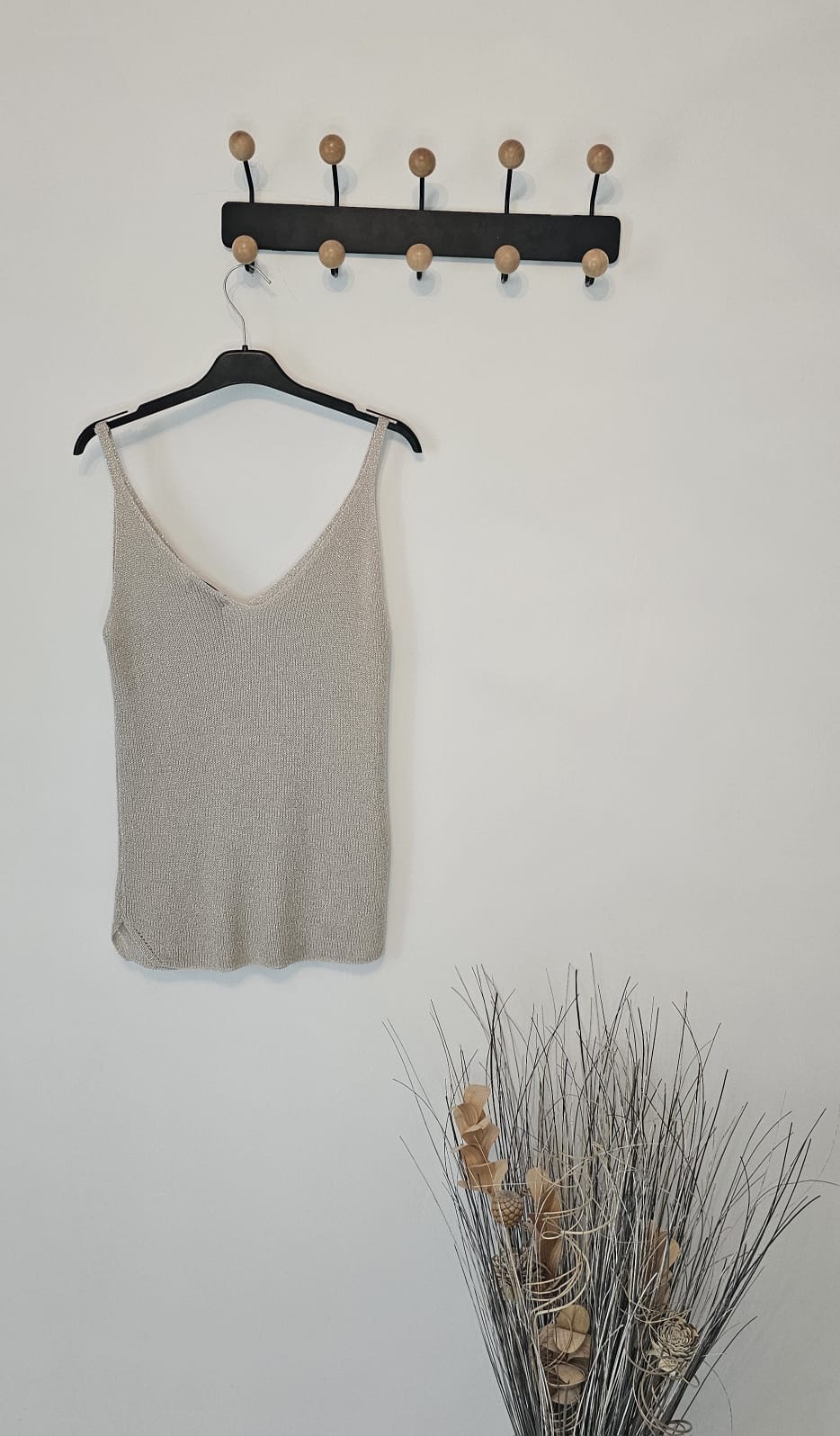 AVP PASSION Top brillant femme maille lurex fabriqué en Italie viscose polyester