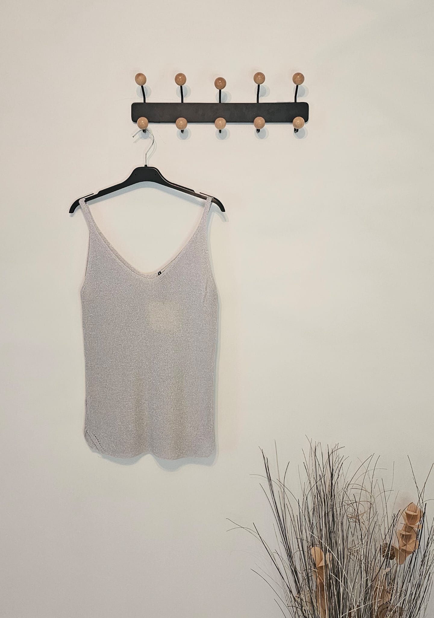 AVP PASSION Top brillant femme maille lurex fabriqué en Italie viscose polyester