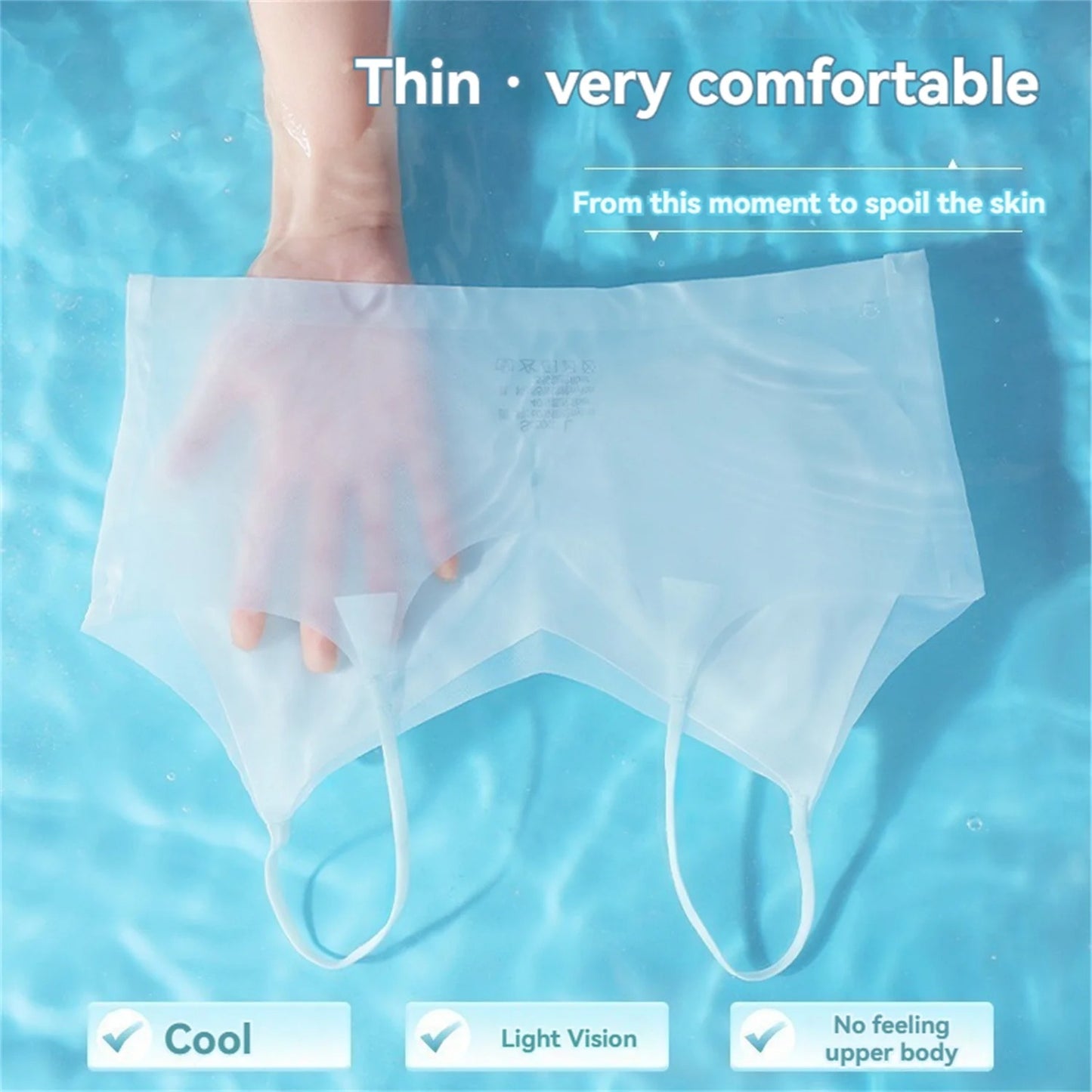 AVP PASSION: Seamless Ice Silk Wrap Bra