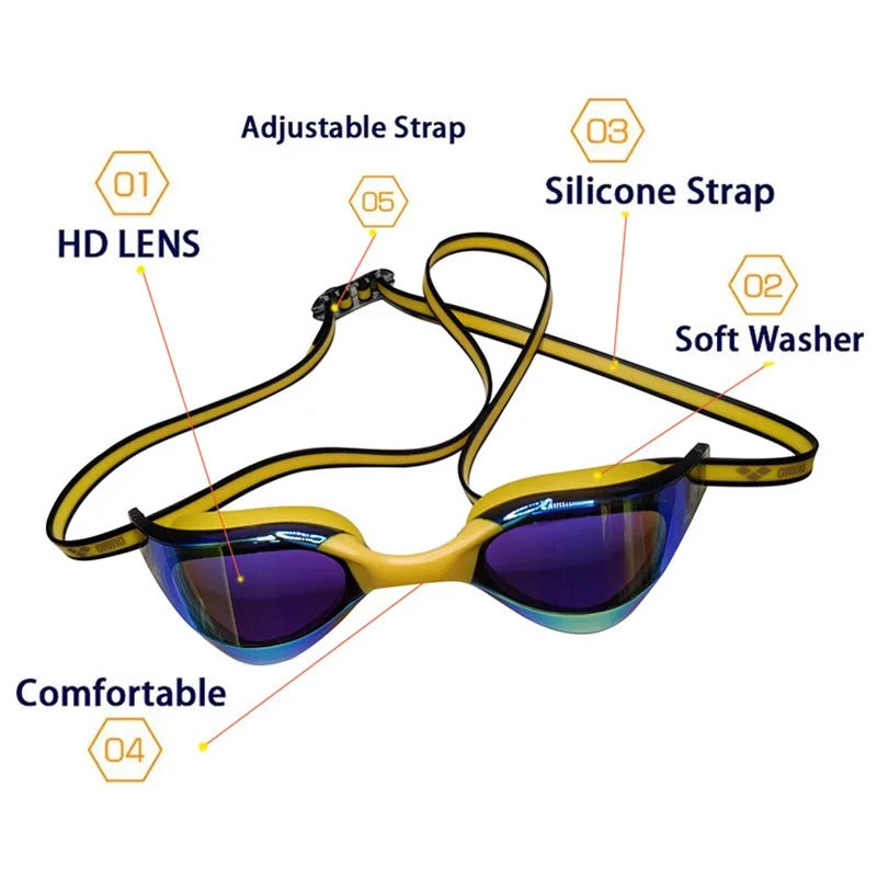 AVP PASSION: Anti-Fog HD Swimming Goggles
