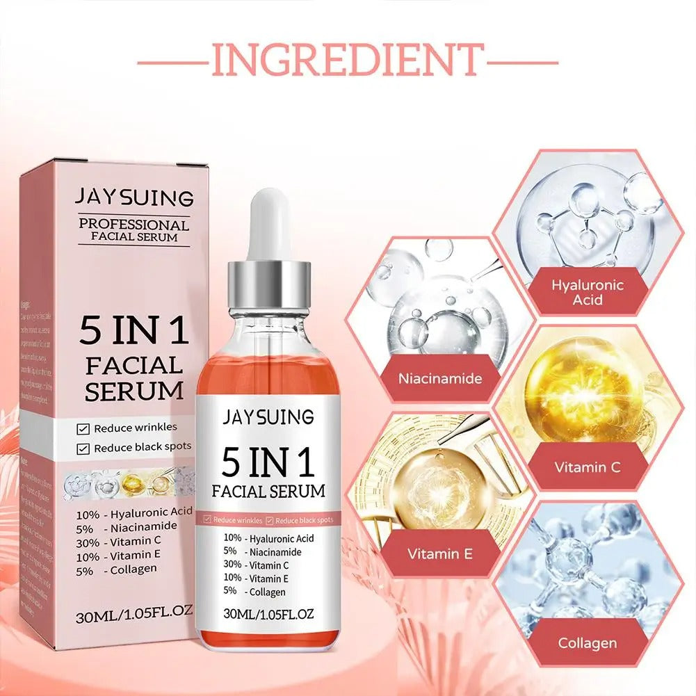 AVP PASSION: 5-in-1 Vitamin C & Hyaluronic Acid Facial Serum