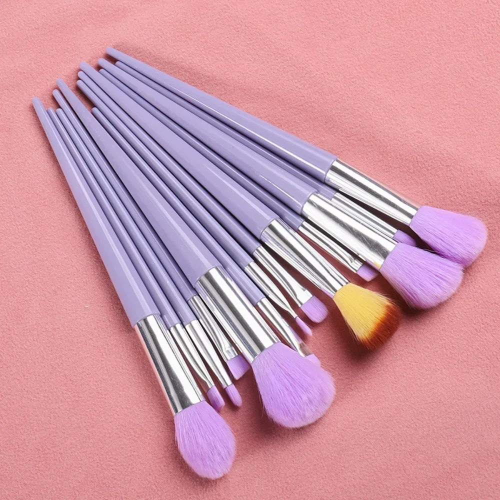 AVP PASSION : Kit de pinceaux de maquillage professionnels 13 pièces