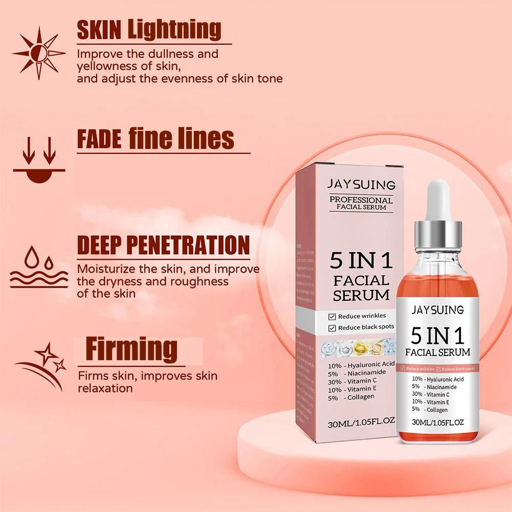 AVP PASSION: 5-in-1 Vitamin C & Hyaluronic Acid Facial Serum