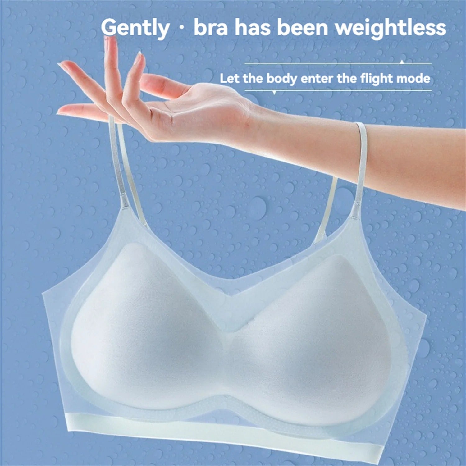AVP PASSION: Seamless Ice Silk Wrap Bra