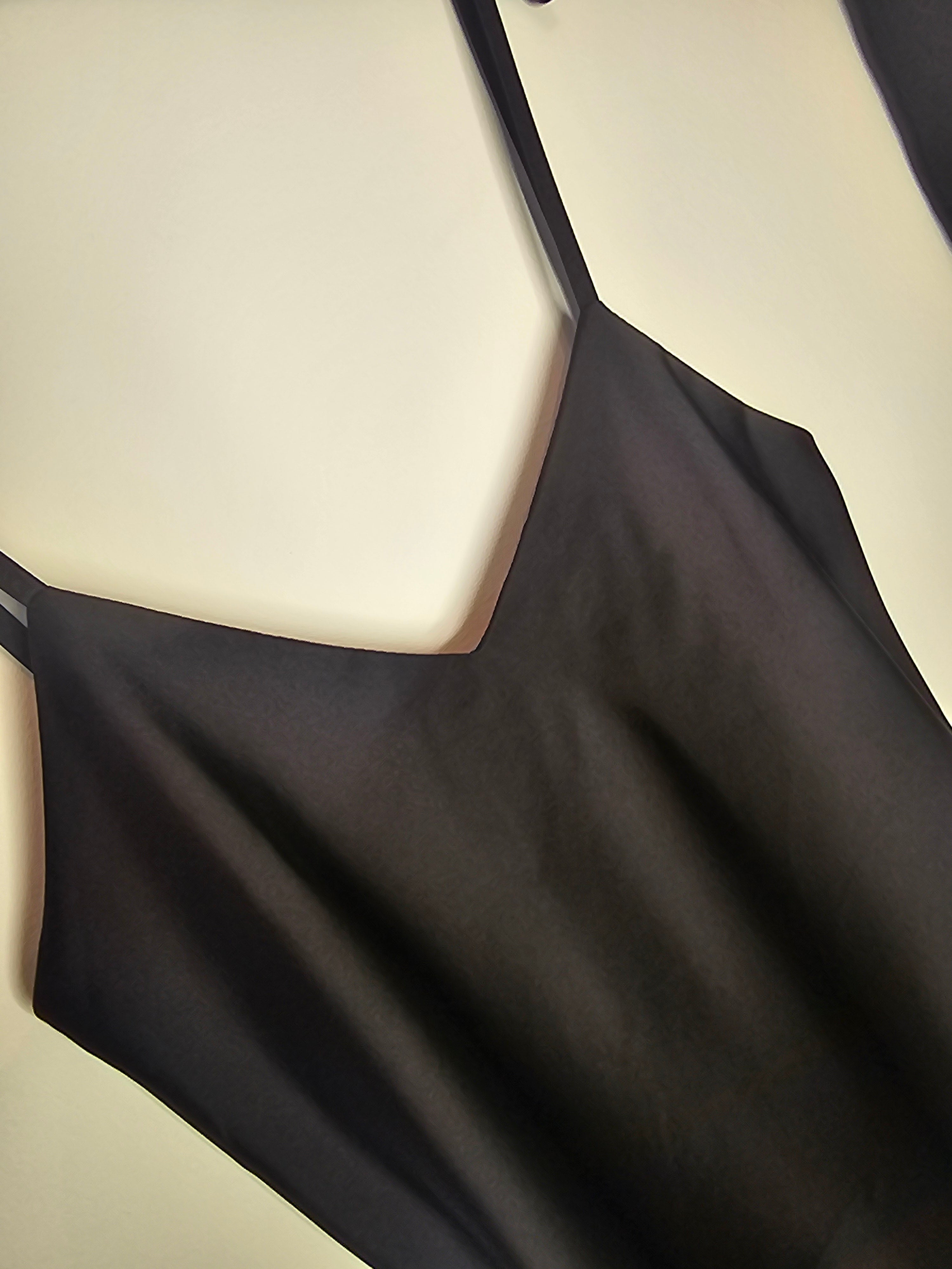 AVP PASSION Top satiné femme été marron col V sans manches