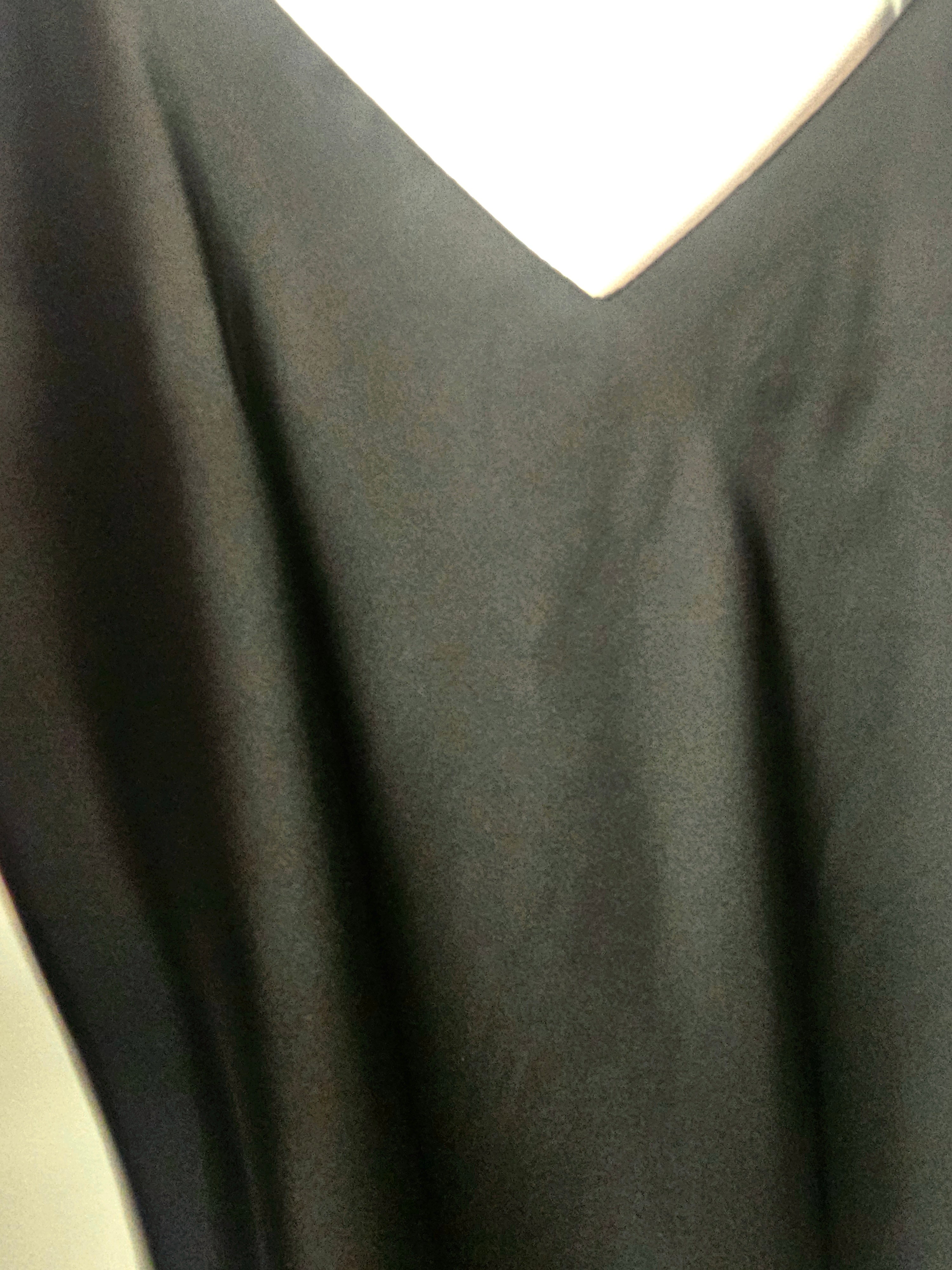 AVP PASSION Top satiné femme été marron col V sans manches
