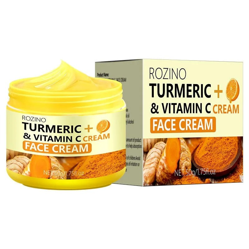 AVP PASSION : Crème visage anti-âge au curcuma et à la vitamine C