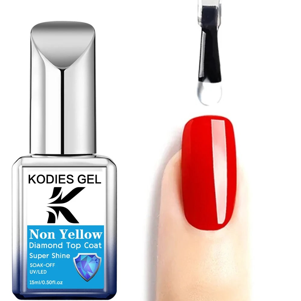AVP PASSION: Titanium No-Wipe Super Shine UV Gel Top Coat