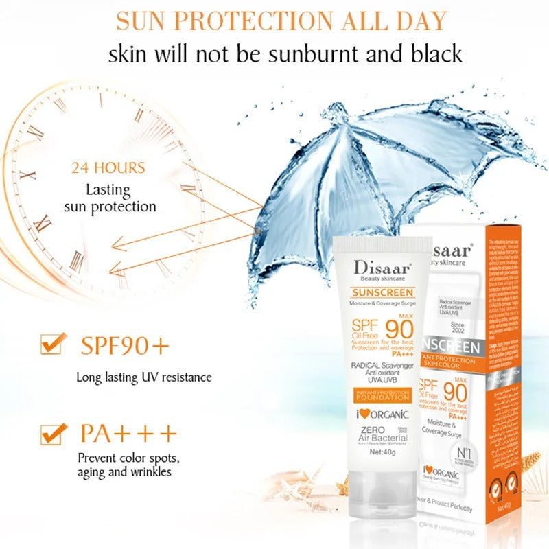 AVP PASSION: SPF90 Facial & Body Whitening Sunscreen Cream