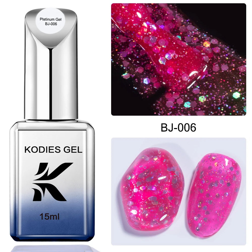 AVP PASSION: Holographic Laser Glitter UV Gel Polish
