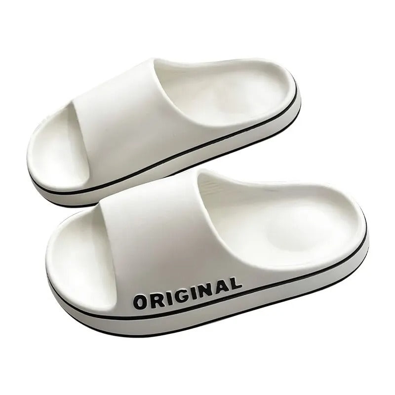 AVP PASSION: Anti-Slip Letter Print EVA Slides