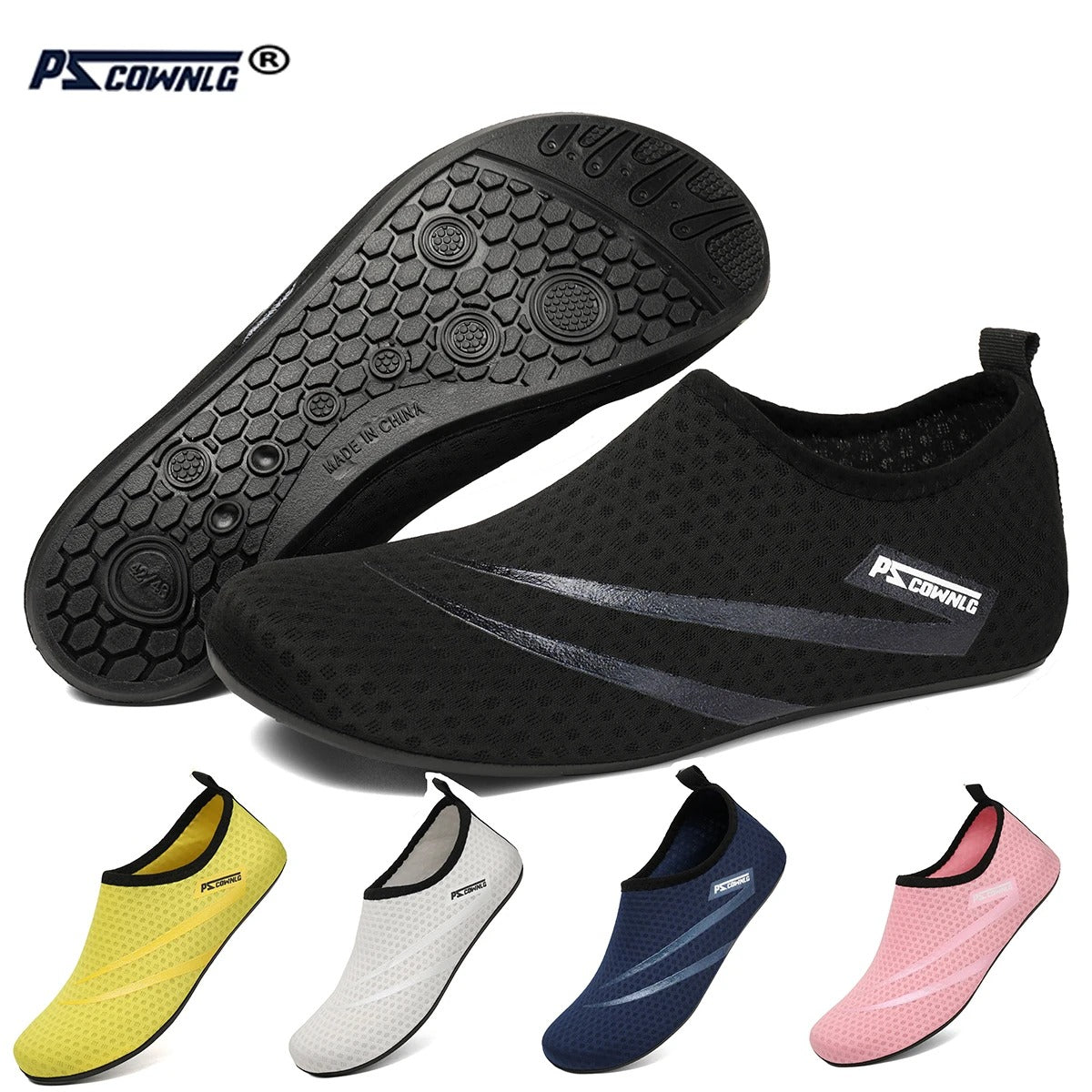 AVP PASSION : Chaussures aquatiques unisexes pour la natation, le surf et les sports de plage