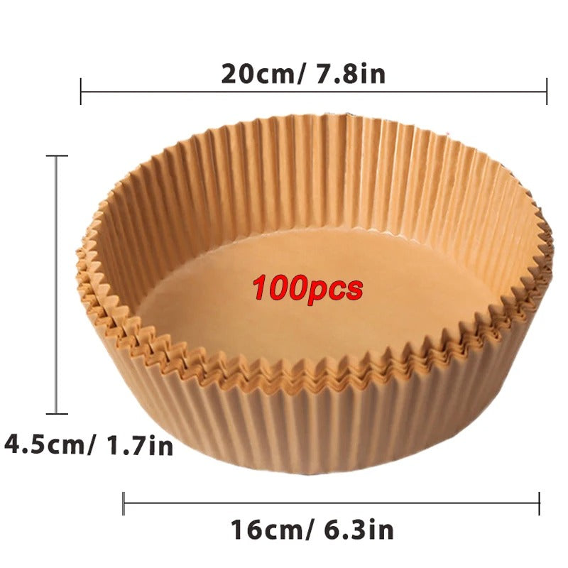 AVP PASSION: 50/100pcs Air Fryer Disposable Non-Stick Paper Liners
