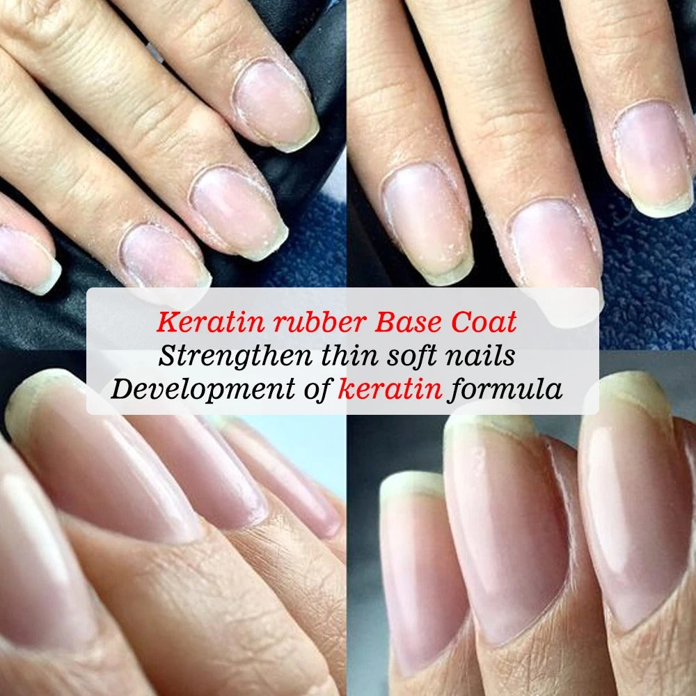 AVP PASSION: Keratin Rubber Base Coat UV Gel