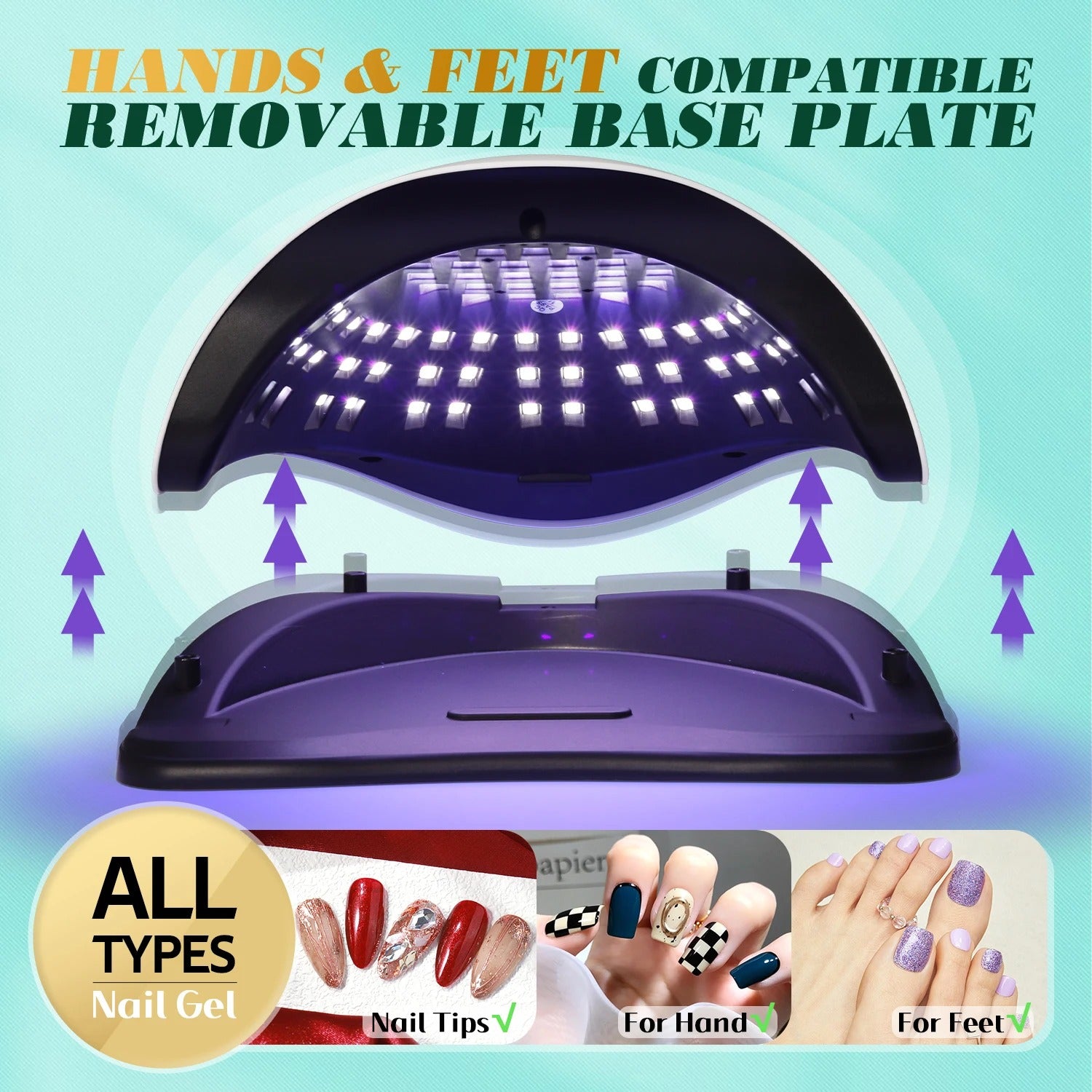 AVP PASSION: UV LED Lamp for Fast Gel Drying & Curing