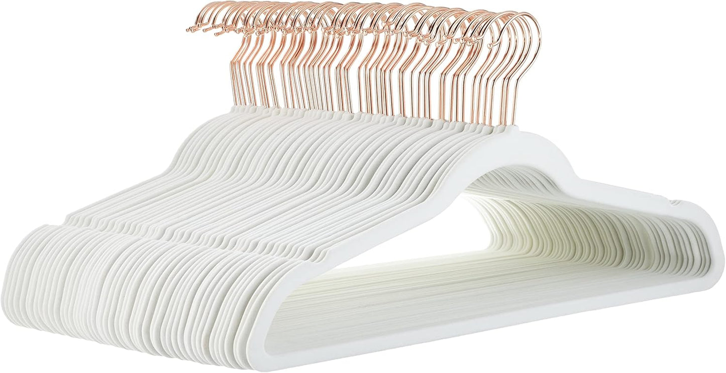 Cintres Minces Antidérapants en Velours pour Costumes