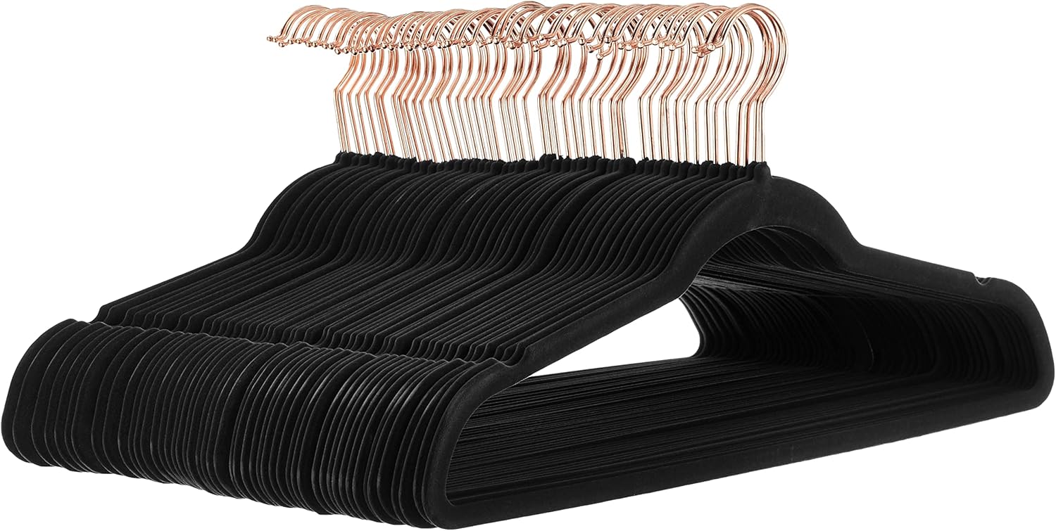 Cintres Minces Antidérapants en Velours pour Costumes