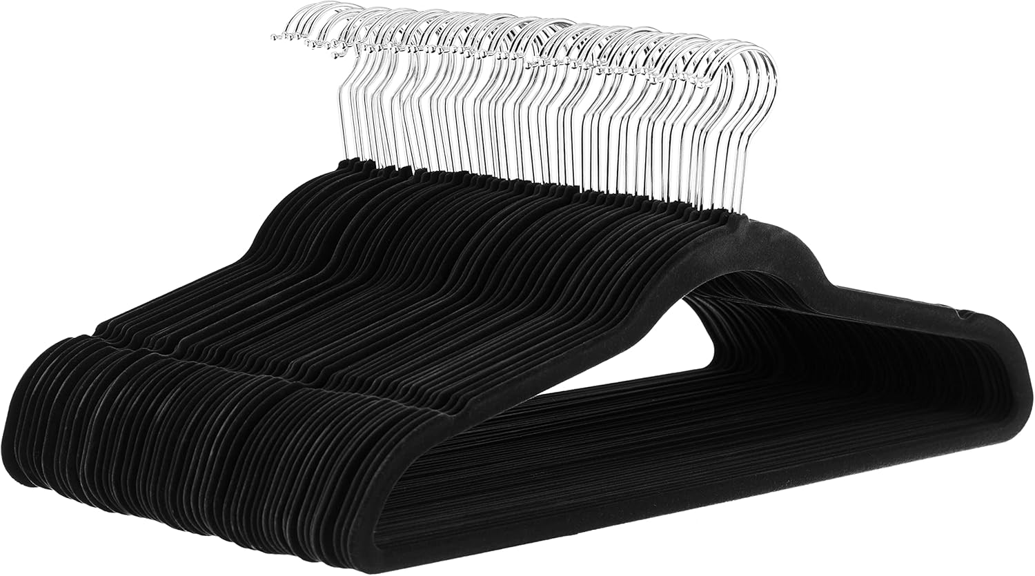 Cintres Minces Antidérapants en Velours pour Costumes