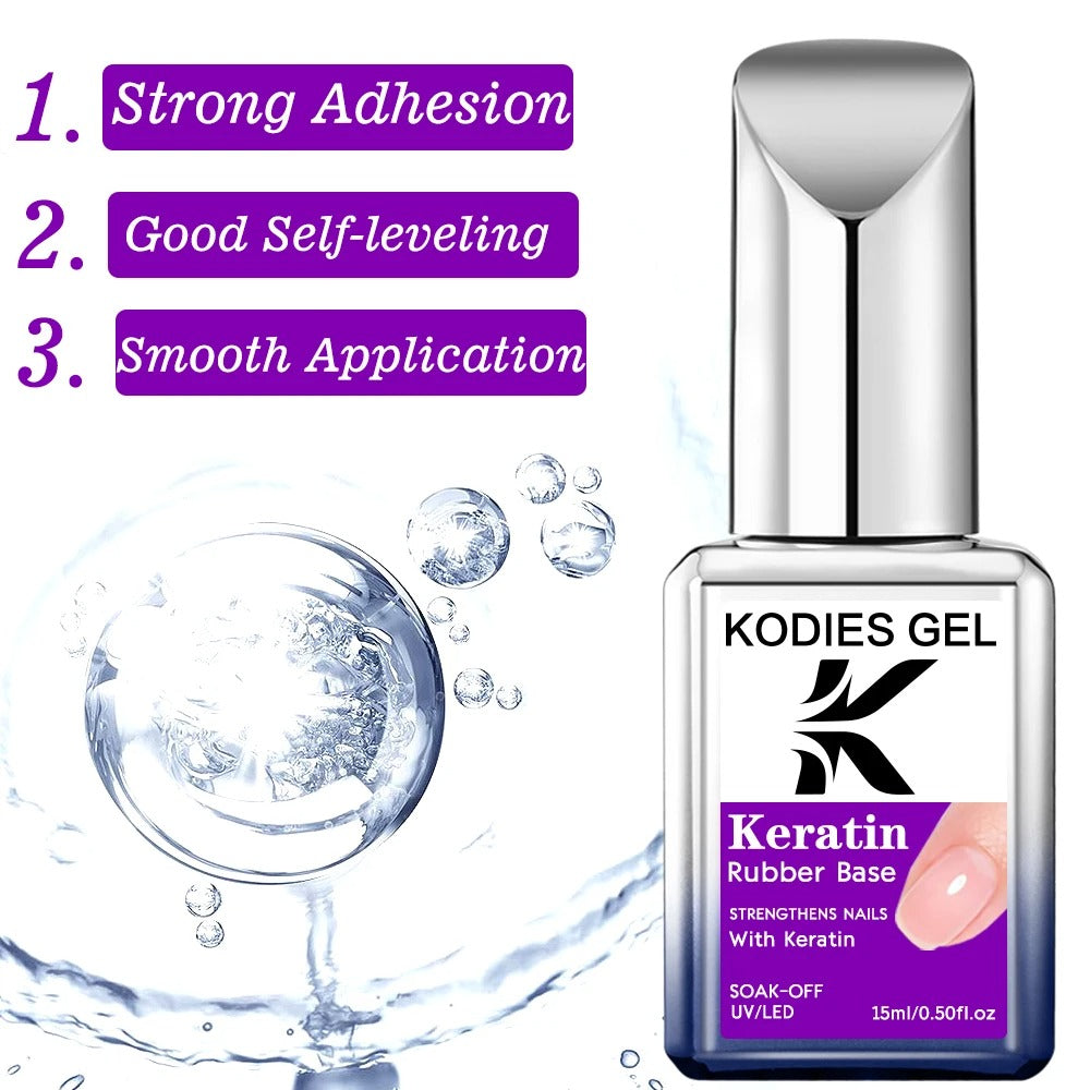 AVP PASSION: Keratin Rubber Base Coat UV Gel