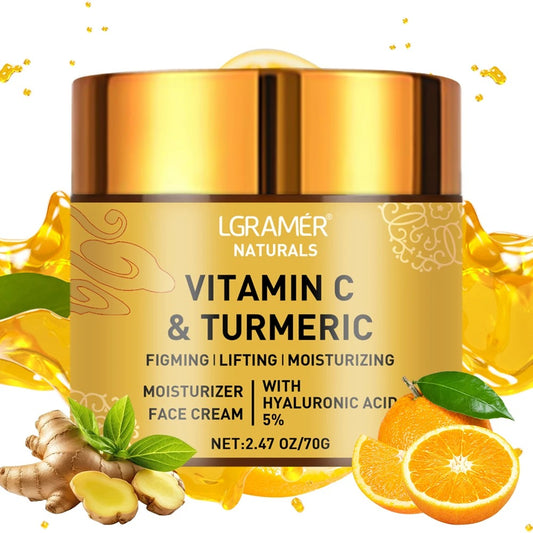 AVP PASSION : Crème visage au curcuma et à la vitamine C et au rétinol