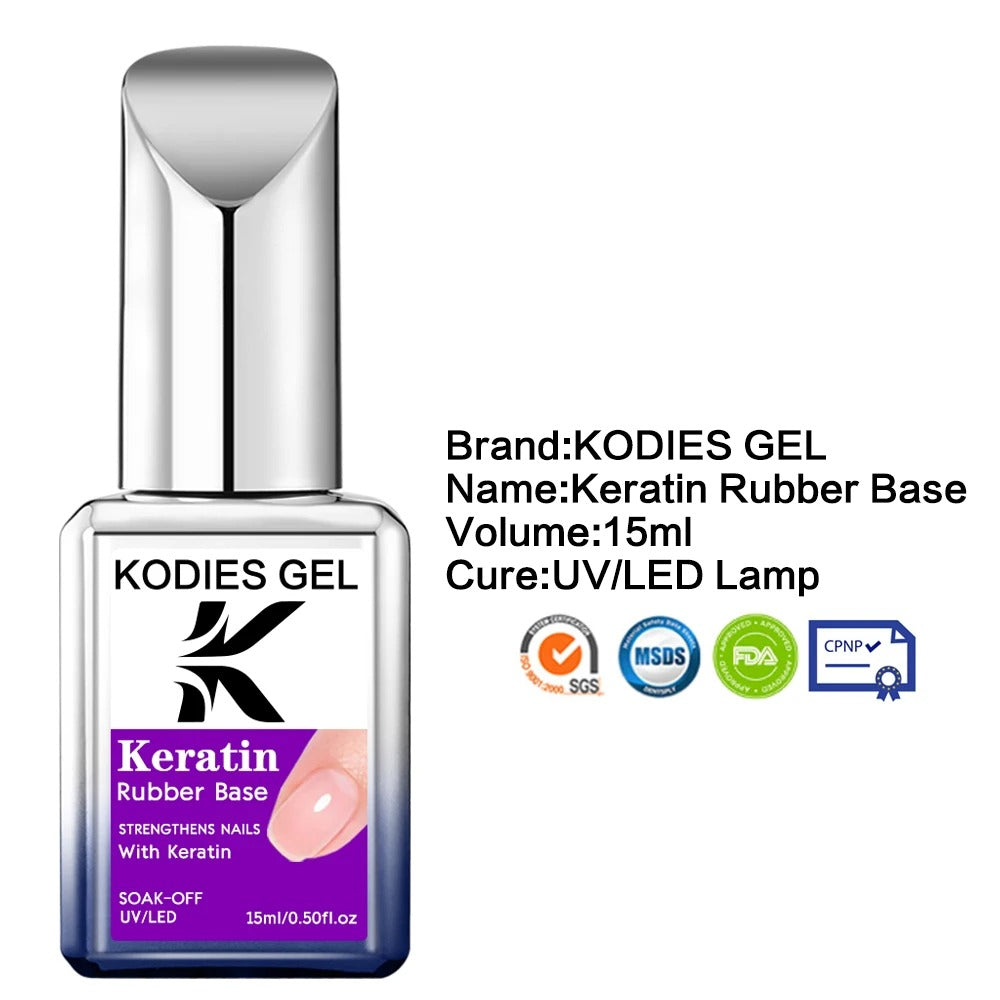 AVP PASSION: Keratin Rubber Base Coat UV Gel