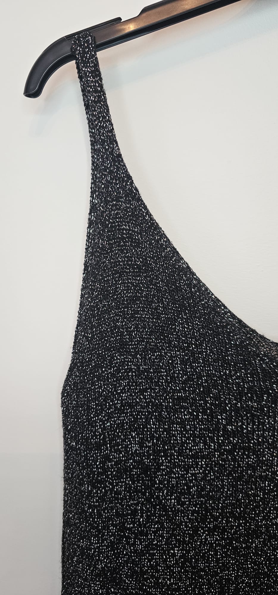 AVP PASSION Top brillant femme maille lurex fabriqué en Italie viscose polyester