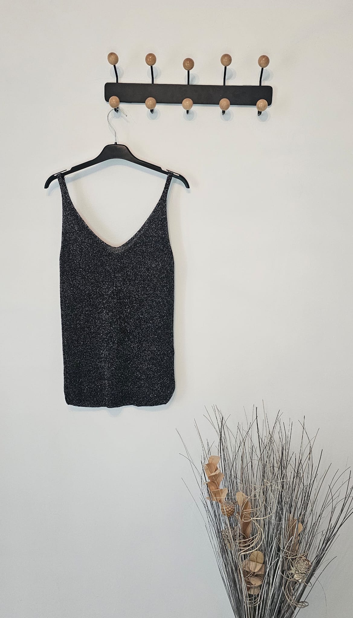 AVP PASSION Top brillant femme maille lurex fabriqué en Italie viscose polyester