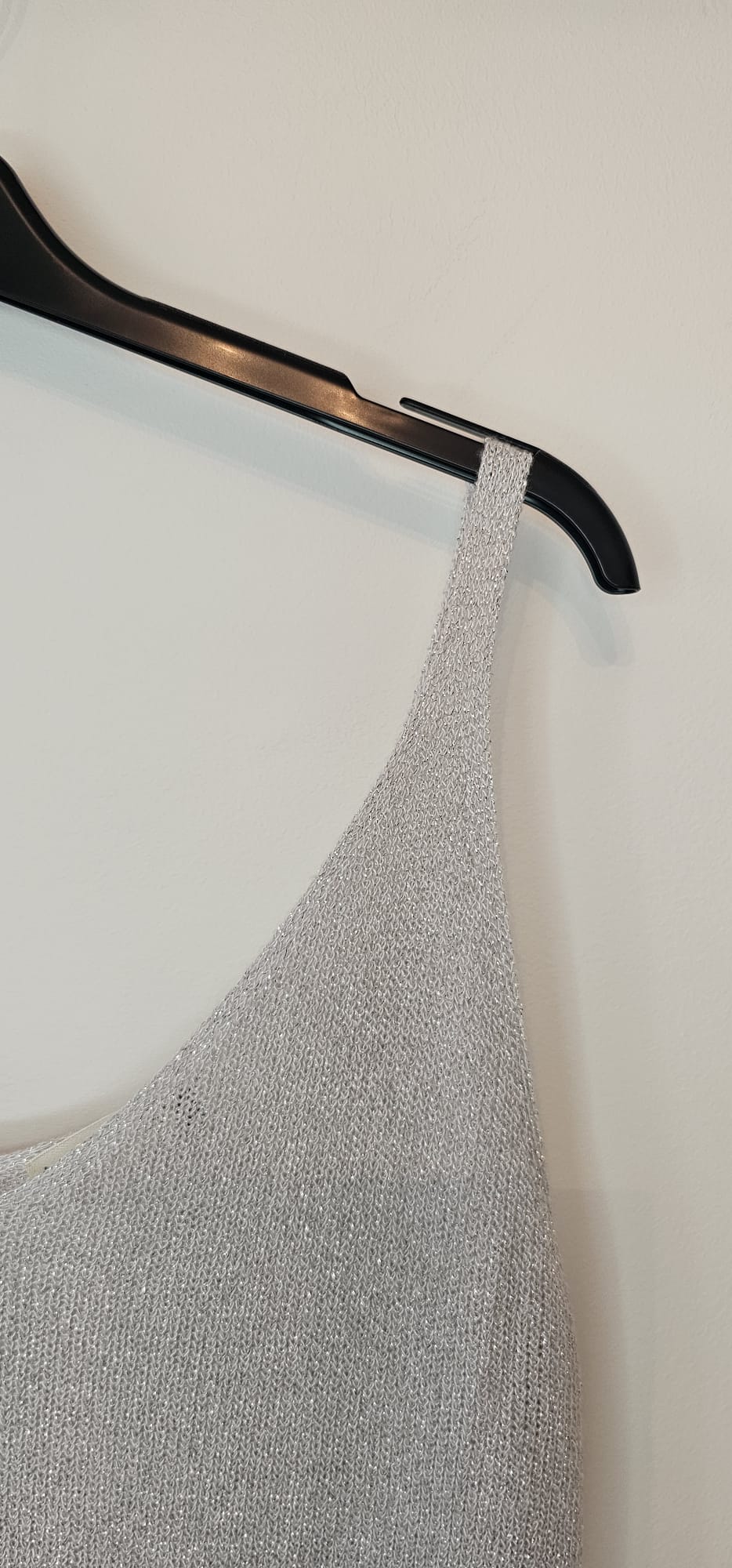 AVP PASSION Top brillant femme maille lurex fabriqué en Italie viscose polyester